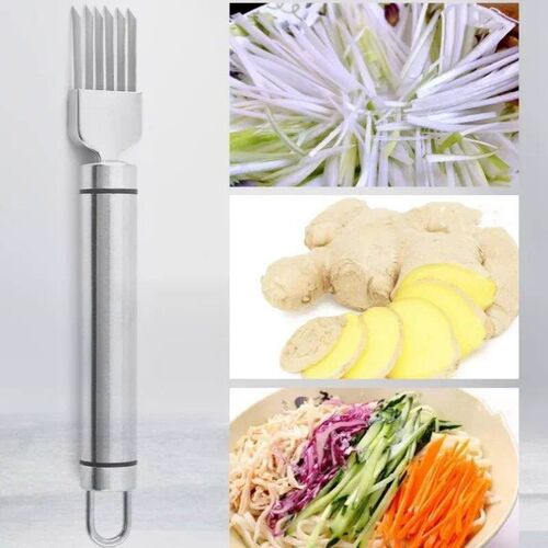 Kitchen Shred Silk The Knife Stainless Steel Chopped Green O