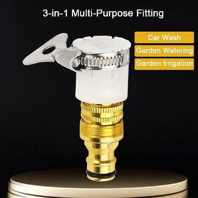 15-23mm Faucet Tap Connector Aluminum Alloy Garden Water