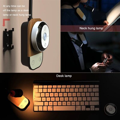 LED Bedside Table Lamp , Eye Protection Magnetic Suction Nig