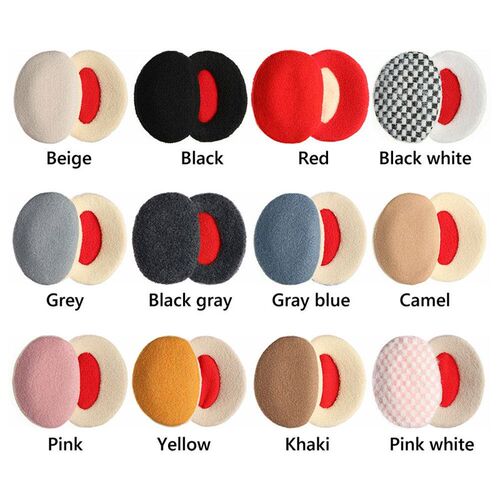 Bandless Ear Warmers for Men Women Kids Winter Thick Warm  E