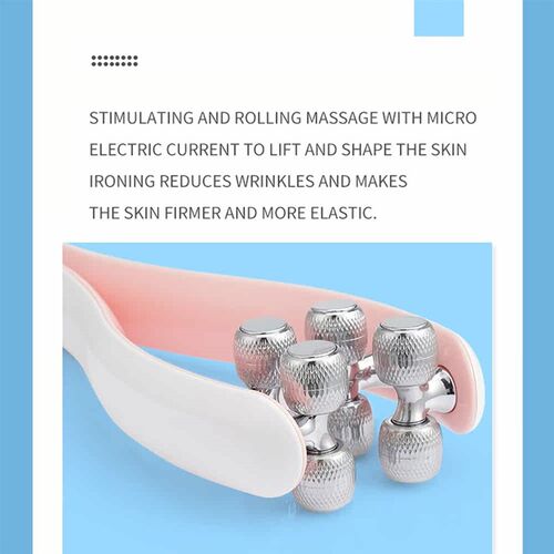EMS Face Lift Roller Double Chin Remover V Face Slimmer Jaw