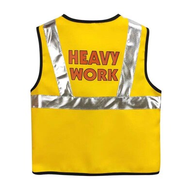 2023 Construction Worker Costume Kit For Kids Role Play Toy