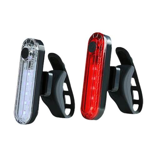 Bike Rear Tail Light USB Rechargeable Red LED Bright Taillig