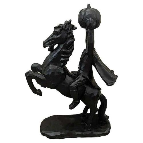 Headless Horseman Statue Resin Horror Headless Horseman