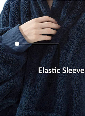 Winter Hooded Sweater Blanket Women Oversized Fleece Blanket