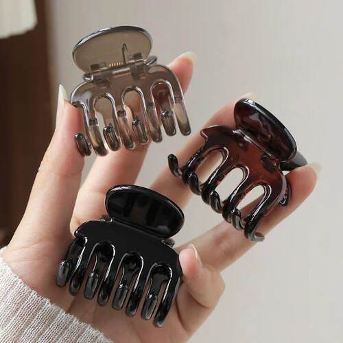 Small Medium Hair Claws Clips Crab Hair Clamps Women Girls 4