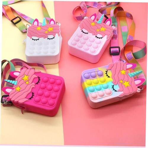 let Ladies Bag Silica Simple Dimple Crossbody Bags For Girls
