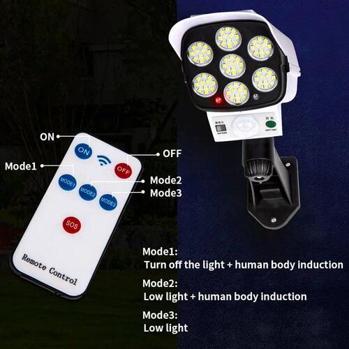 77 Leds Solar Light LED Outdoor Solar Light Motion Sensor So