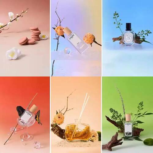 Gradient Color Photography Backdrops 57*87CM 2 Sided Photo B