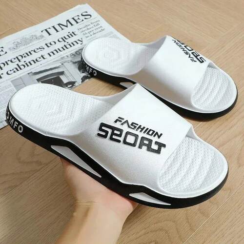 Slippers for men can be worn externally in summer. Trendy ba