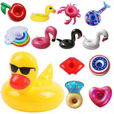 Inflatable Cup Holder Swimming Pool Accessories Drink Float