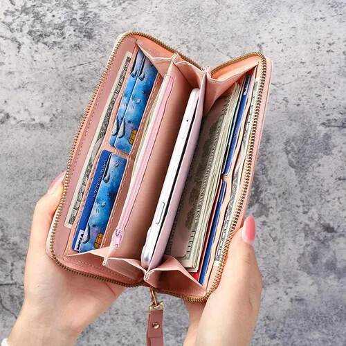 New Fashionable Japanese and Korean Large Capacity Zipper Wa