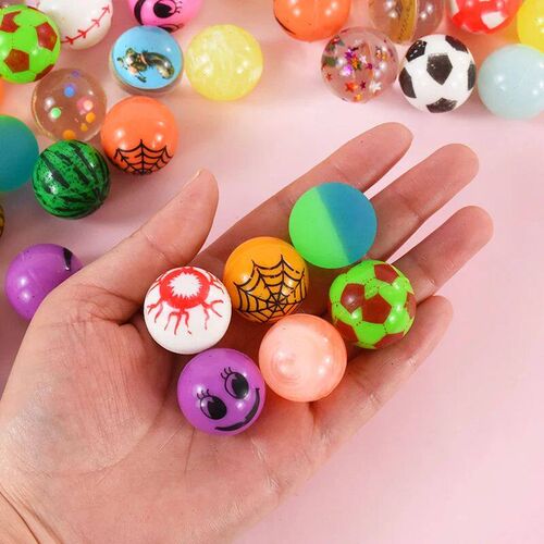 10/20Pcs Bouncing Ball Toys Kids Party Favors Birthday Gift