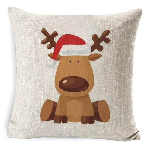 2023 Christmas pillowcase car cushion sofa cover Home