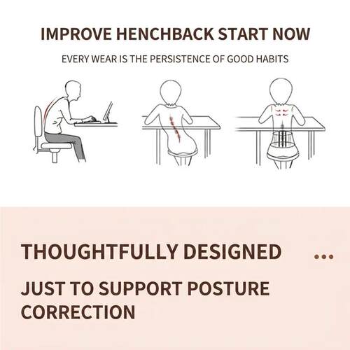 1PC Invisible Back Posture Corrector Trainer Shoulder Brace