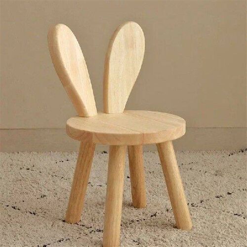 Household Wood Solid Stool Shoeshine Stool Children