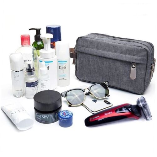 Toiletry Bag for Men Small Nylon Dopp Kit Lightweight Travel