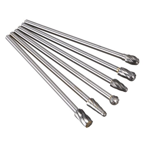 Botique-6 Pieces/Set of 6X10mm Burr Bit CNC Engraving Rotary