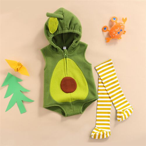 Ma&Baby 0-24M Newborn Infant Baby Girls Boys Romper Cute Avo