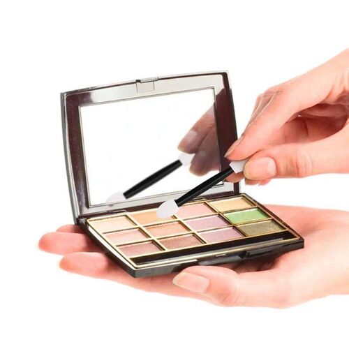 Cuttte 50/100PCS Disposable Dual Sides Eye Shadow Sponge App