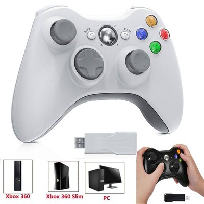 For Xbox 360/Slim/Elite/Winodow Video Game Gamepad Wireless/