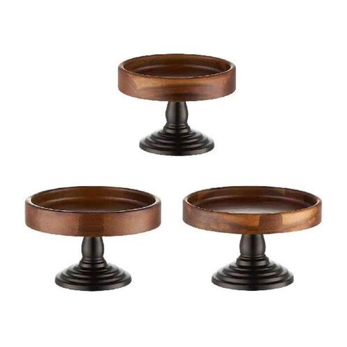 Cake Stand Vintage Cupcake Stand Wood Serving Tray Dessert