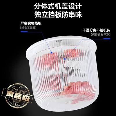 蒜泥神器新款绞碎机多功能绞肉机全自动蒜蓉O神器电动打蒜器搅蒜