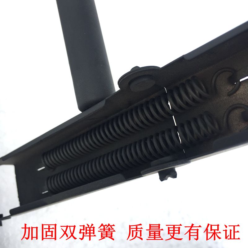 简易折叠a桌架长方形桌腿家用弹簧桌腿支架双层会议桌架子办公桌