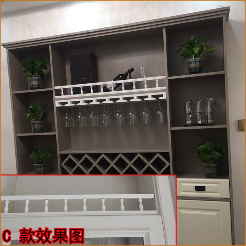 廊桥实木小柱子木葫芦酒柜围栏护栏装饰配件橱Q柜支撑柱欧式罗马