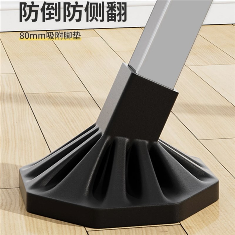 晾衣架落地折叠室内阳台晒被子神器家用卧室室外S不锈钢凉伸缩式