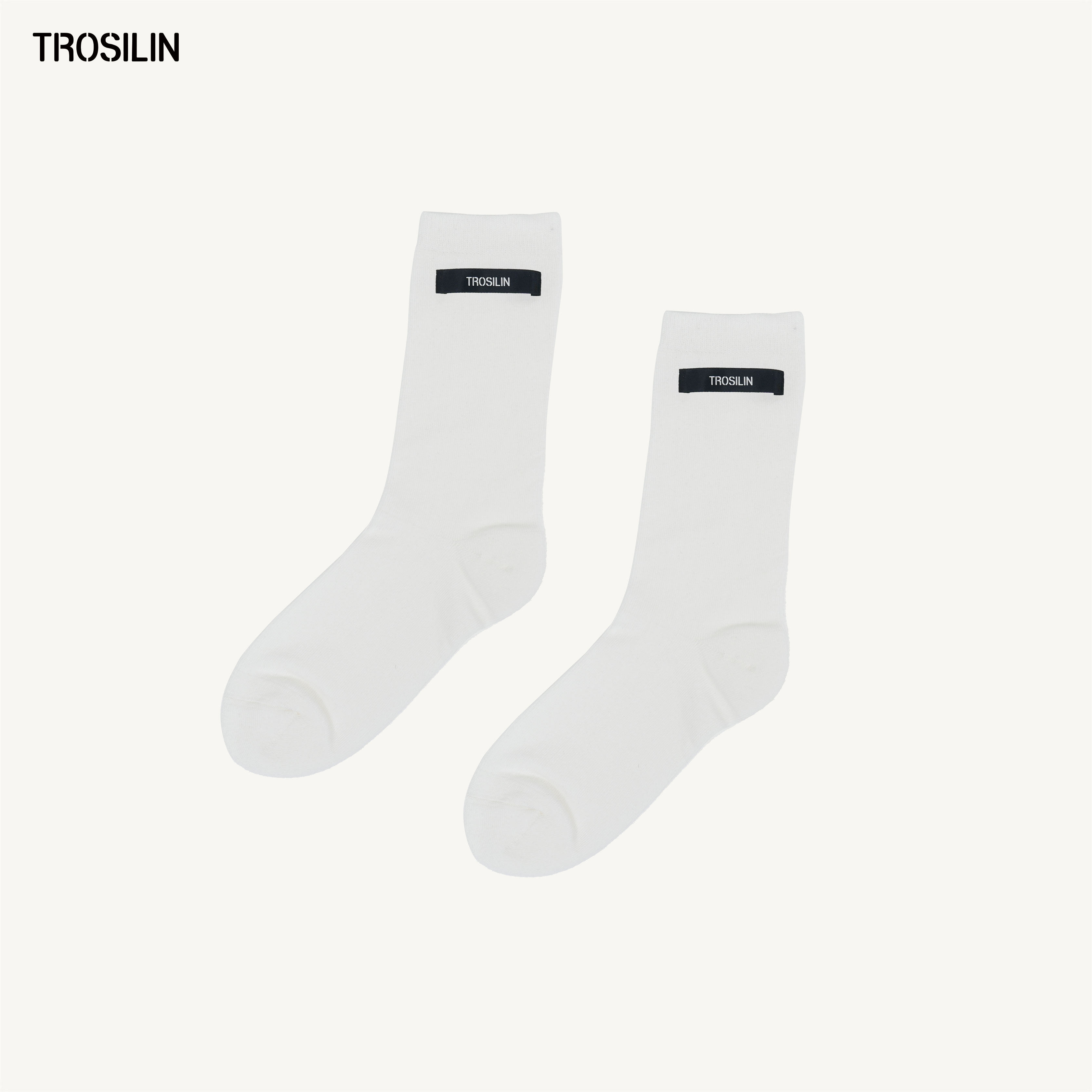 TROSILIN25休闲中筒堆堆袜