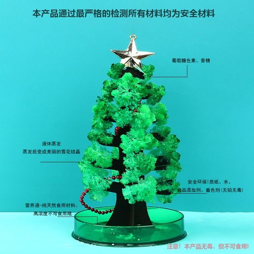 圣诞节圣诞树摆件迷你桌面圣诞树聖誕樹纸树开花白色的圣诞树