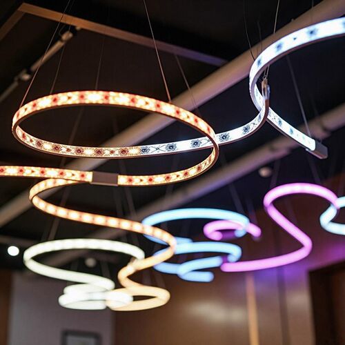 照明灯饰柔性弯曲造型led灯带套管防水 2835色温3500K可定显指98