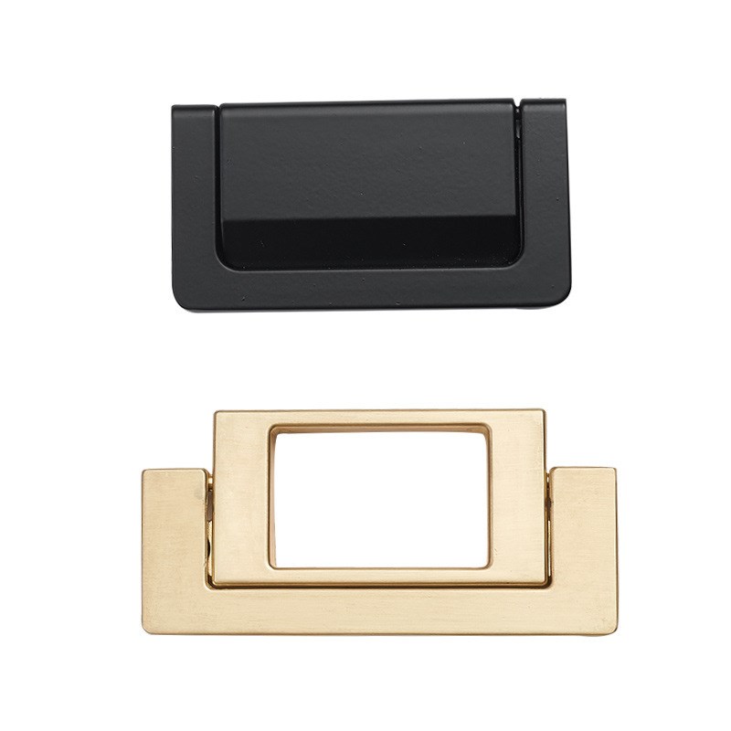 移门抽屉床头柜暗扣平拉手榻榻米隐形明装简约免打孔暗拉手