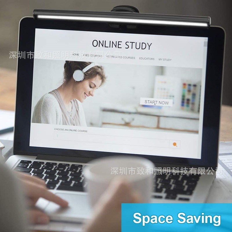 屏幕挂灯电脑显示器补光led智能护眼办公室电脑阅读灯台灯屏幕灯