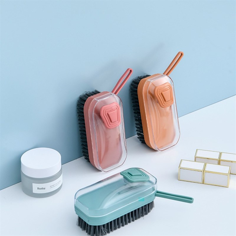 自动加液洗衣刷衣帽鞋刷多功能家用洗衣刷子软毛锅刷清洁刷