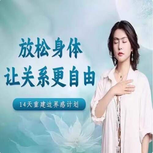 冯与兮14天重建边界感计划视频费登奎斯动中觉知身体心理学课程