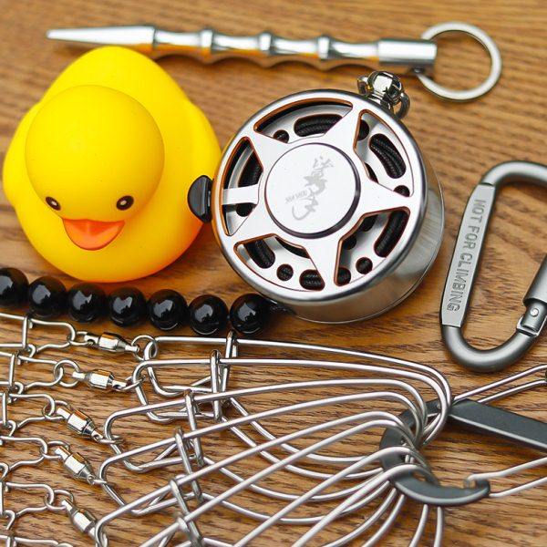 活鱼扣鱼锁路亚锁鱼器不锈钢锁扣鱼器钢线扣穿鱼串鱼工具路亚专用,户外/登山/野营/旅行用品,伸缩扣,淘宝优惠券,粉丝福利购,淘宝优惠卷