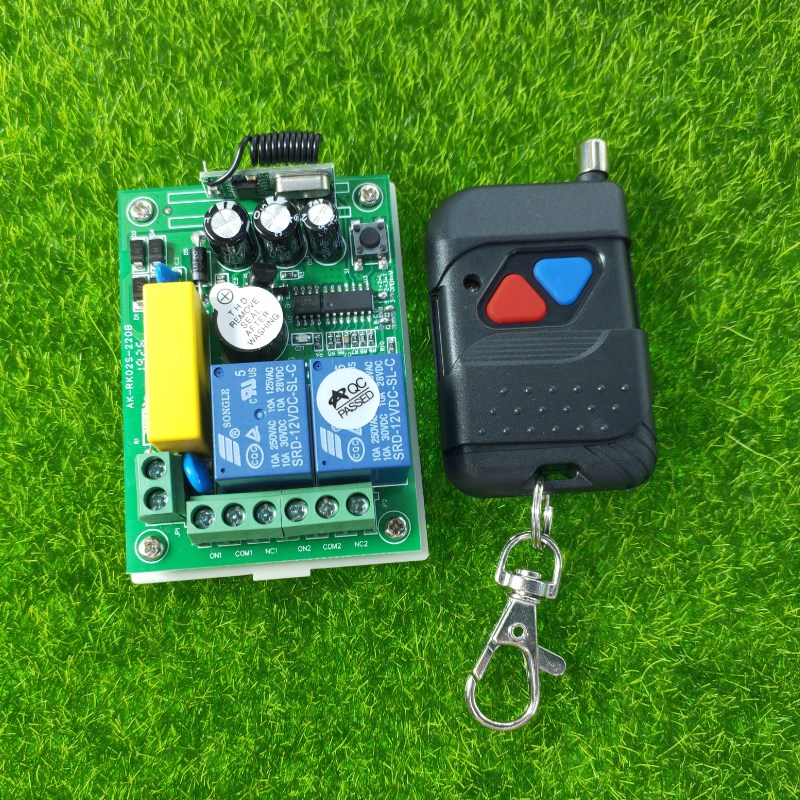 AK-RK02S-220V2q路电机开关电灯开关电源开关+推盖TM02C-2按键遥