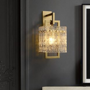 【水波纹】别墅楼梯间壁灯 轻奢后现代客厅走廊过道壁灯卧室床头