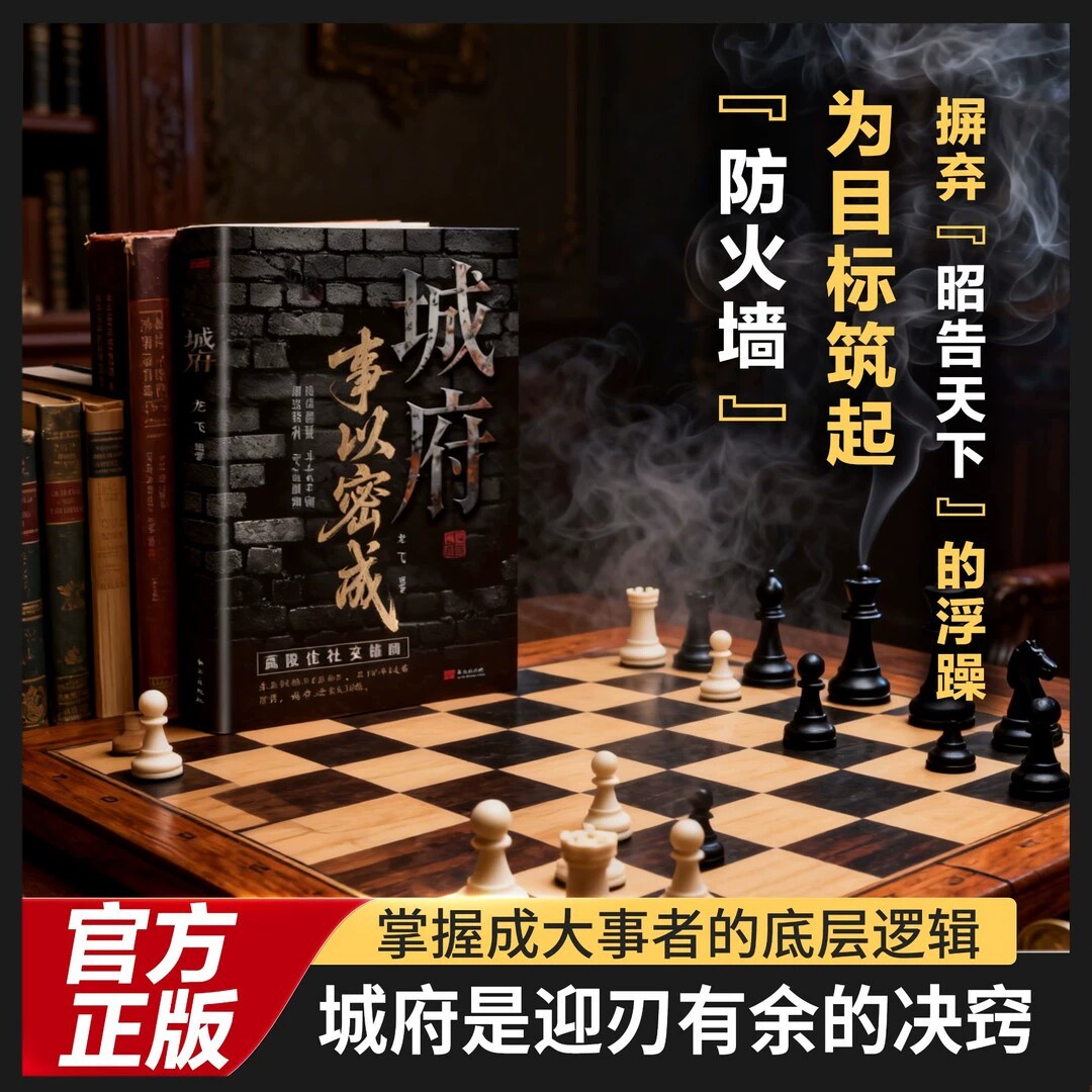 【下单立减50】城府 事以密成 五蠹八谋人生博弈手册剖析人性助lx