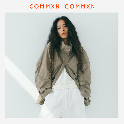 COMMXN·毛毛雨伞兵外套春季新款