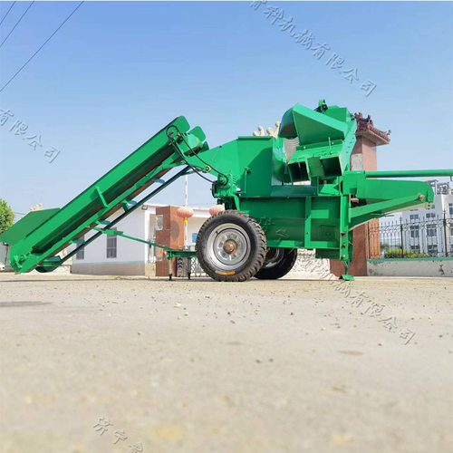 自动进料柴油玉米脱粒机玉米穗联合脱粒收获机输送带玉米剥粒机