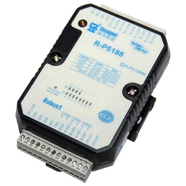 3路RS485/2328DI4DOModbusRTU/ASCII协议P5188IO控制器智能控制