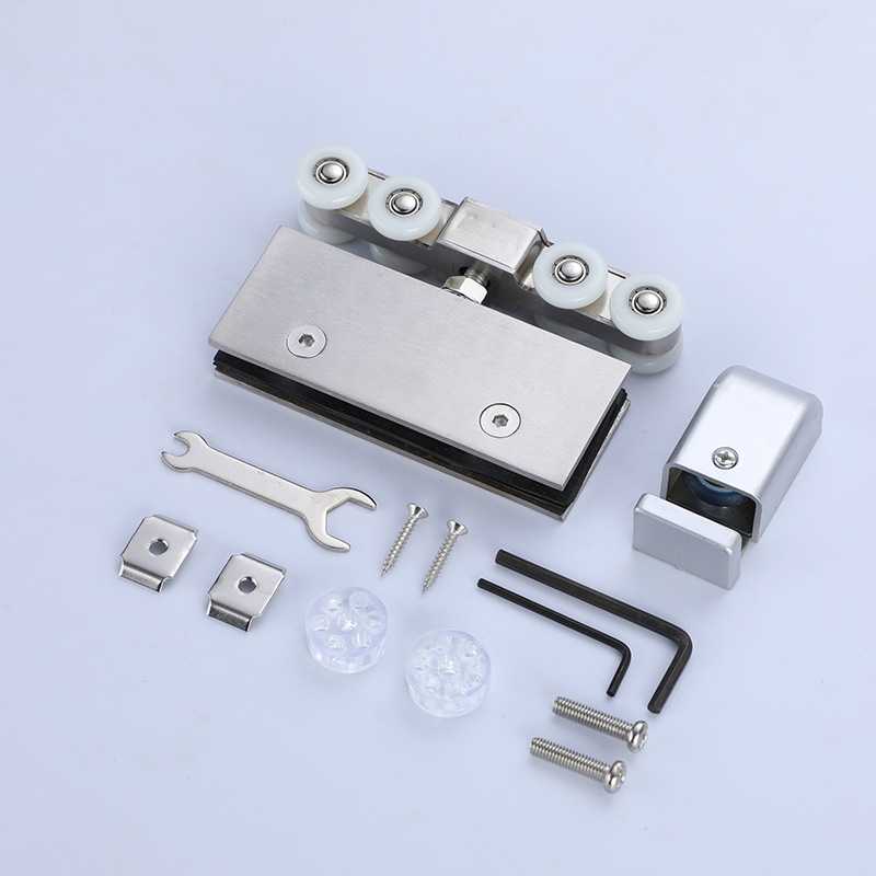 吊轮不锈钢方形玻璃门移门吊轮玻璃趟门吊轮推拉门滑轮