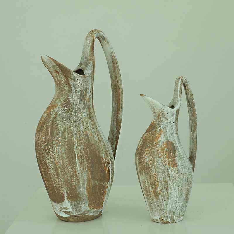 复古怀旧陶罐花瓶摆件客厅插花风家居饰品侘寂风干花陶艺装饰品,玩具/童车/益智/积木/模型,垂直悬浮玩具,淘宝优惠券,粉丝福利购,淘宝优惠卷