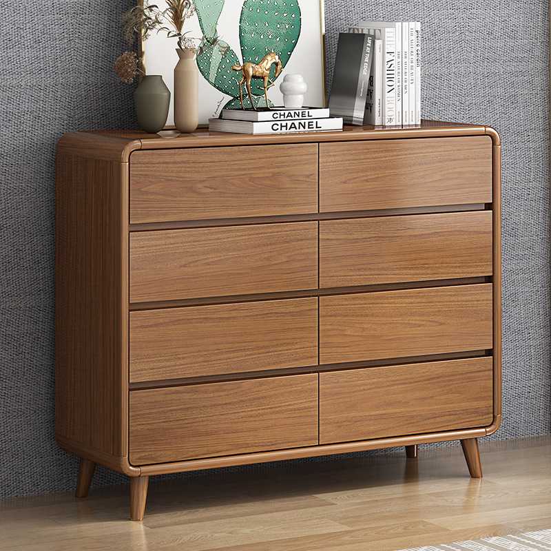 斗柜卧室收纳柜客厅抽屉式储物柜北欧风靠墙置物柜带抽屉极简设计