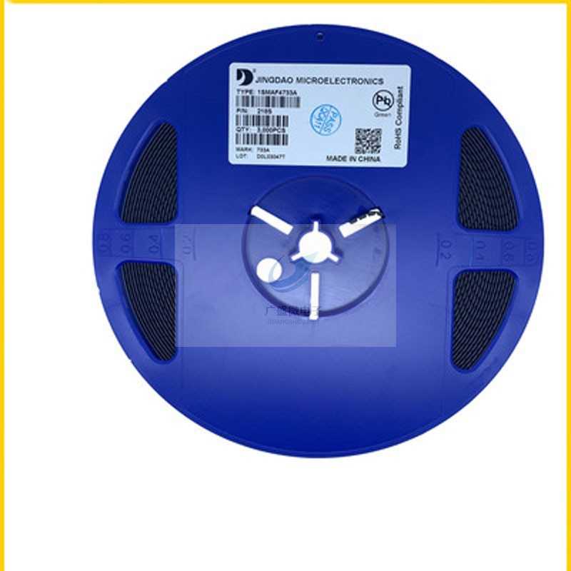 晶导微 1SMAF4742A 丝印742A SMAF 1W 12V 贴片稳压二极管