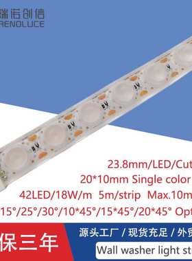 outdoor waterproof flexible cuttable wall wash lightstrip