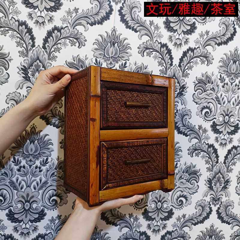 文玩收纳柜复古带抽屉茶道茶叶储物柜茶室茶桌抽屉茶宠首饰盒手工,玩具/童车/益智/积木/模型,垂直悬浮玩具,淘宝优惠券,粉丝福利购,淘宝优惠卷